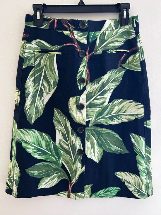 Ann Taylor Dresses & Skirts - Ann Taylor Floral Linen Skirt